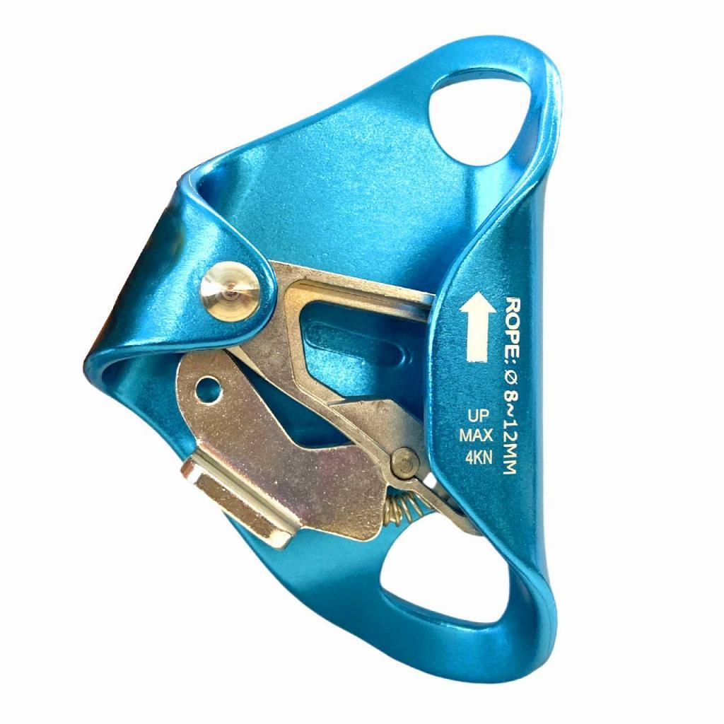 Rock Climbing Chest Ascender Hand Ascender Ascending Rigging Clamp Vertical Climbing Rope Protection for 8-12MM Rope, Outdoor Exploration
