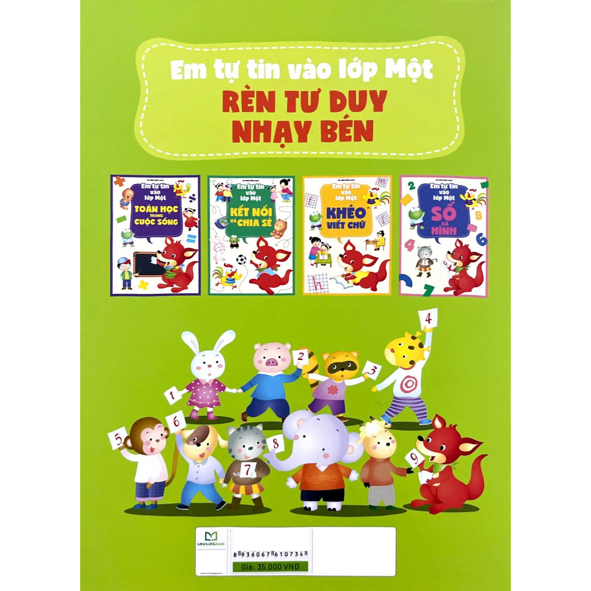Em tự tin vào lớp một - Rèn tư duy nhạy bén B35