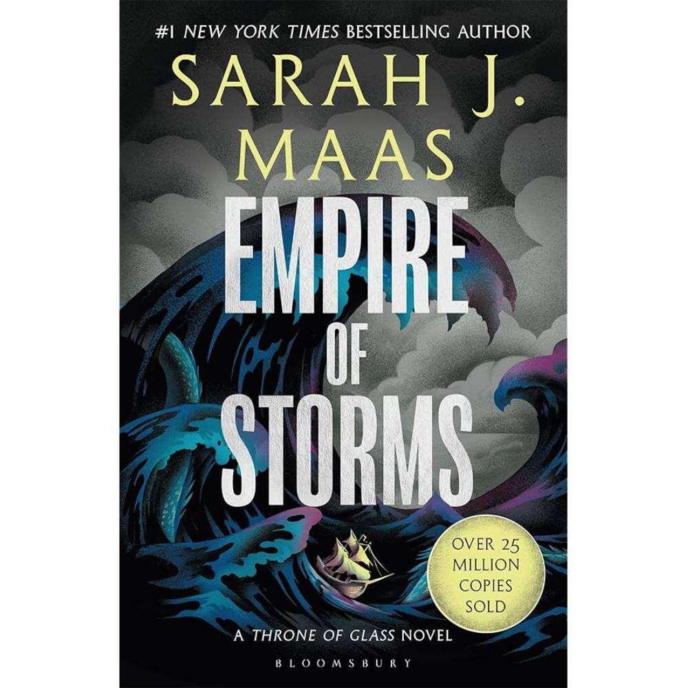 Tiểu thuyết viễn tưởng tiếng Anh -  THRONE OF GLASS- Empire of Storms (adult pb)