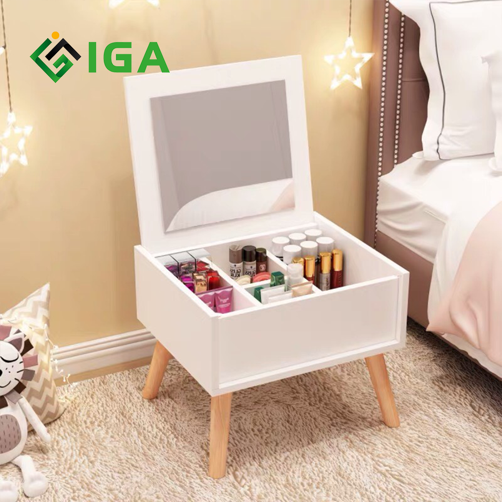 Bàn Trang Điểm Mini Đa Năng Có Thể Làm Tủ Đầu Giường Hiện Đại Thương Hiệu IGA - GP152