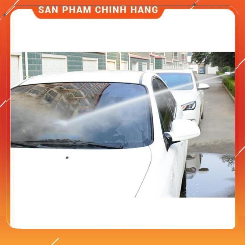 Vòi nước vòi phun nước rửa xe tưới cây tăng áp thông minh + bộ dây bơm nước cao cấp TLG 206810 đầu đồng,nối vàng