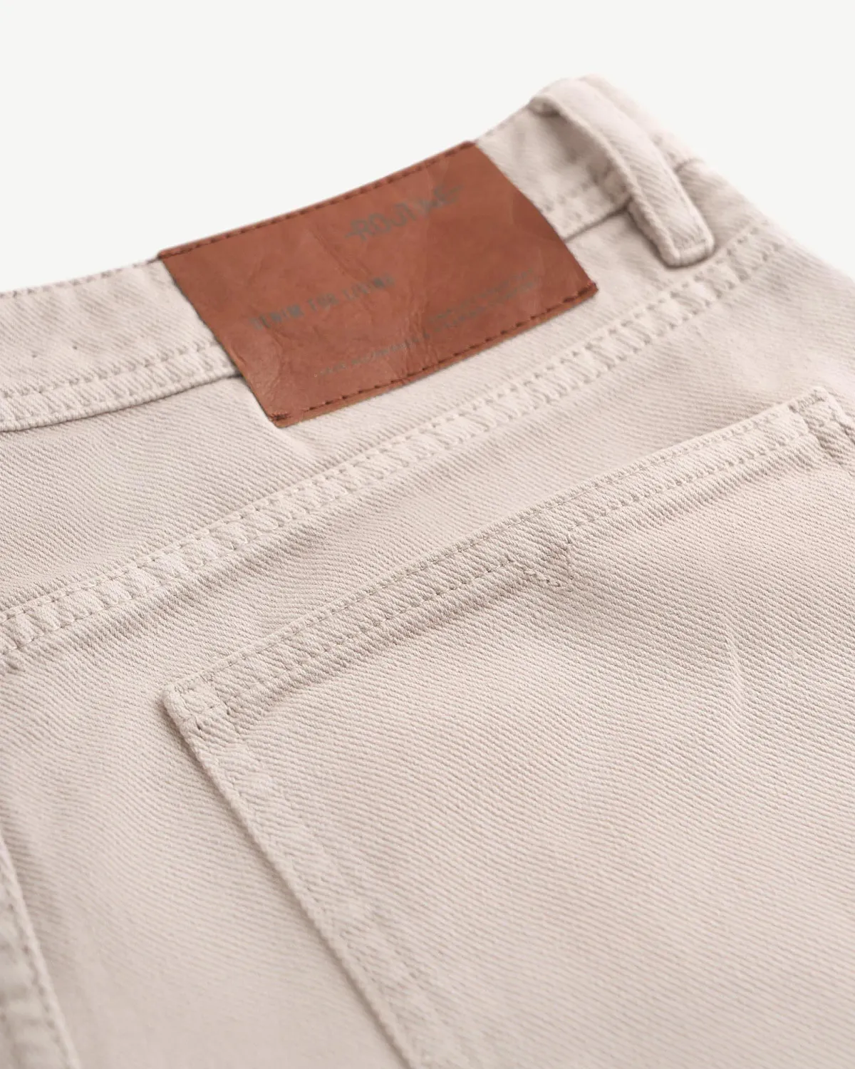 Quần Jean Nam ROUTINE Trơn Form Straight (form suông) - 10S24DPA002 | LATORE MENSWEAR