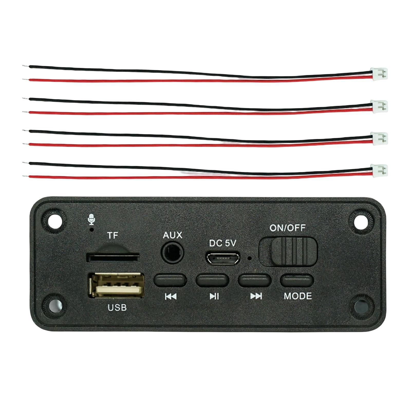 Bluetooth 5.0 MP3 Player Decoding Board Speaker for DIY Speaker MP6