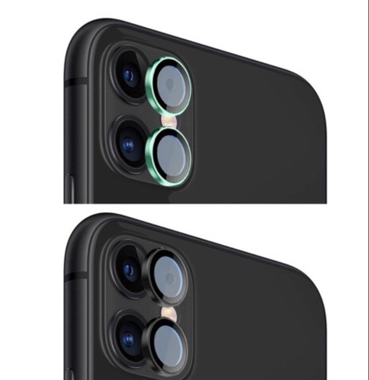 Bộ 2 Vòng Bảo Vệ Camera IPhone 11 - Chống Bụi, Hạn Chế Vân Tay &amp; Mờ Camera - Bảo vệ toàn diện.