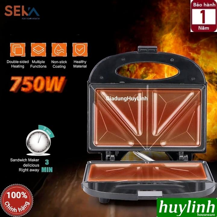 Máy nướng bánh sandwich - hotdog Seka SK550 - 750W - Hàng chính hãng