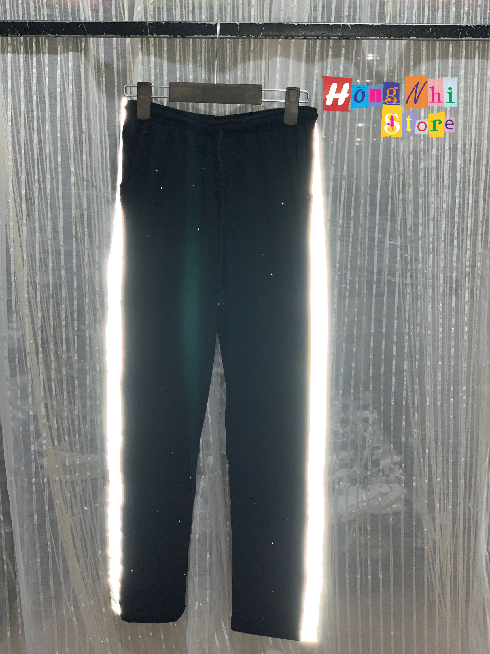 Quần Thể Thao Phối Sọc Phản Quang Cá Tính - Quần Phản Quang Unisex - MM - M