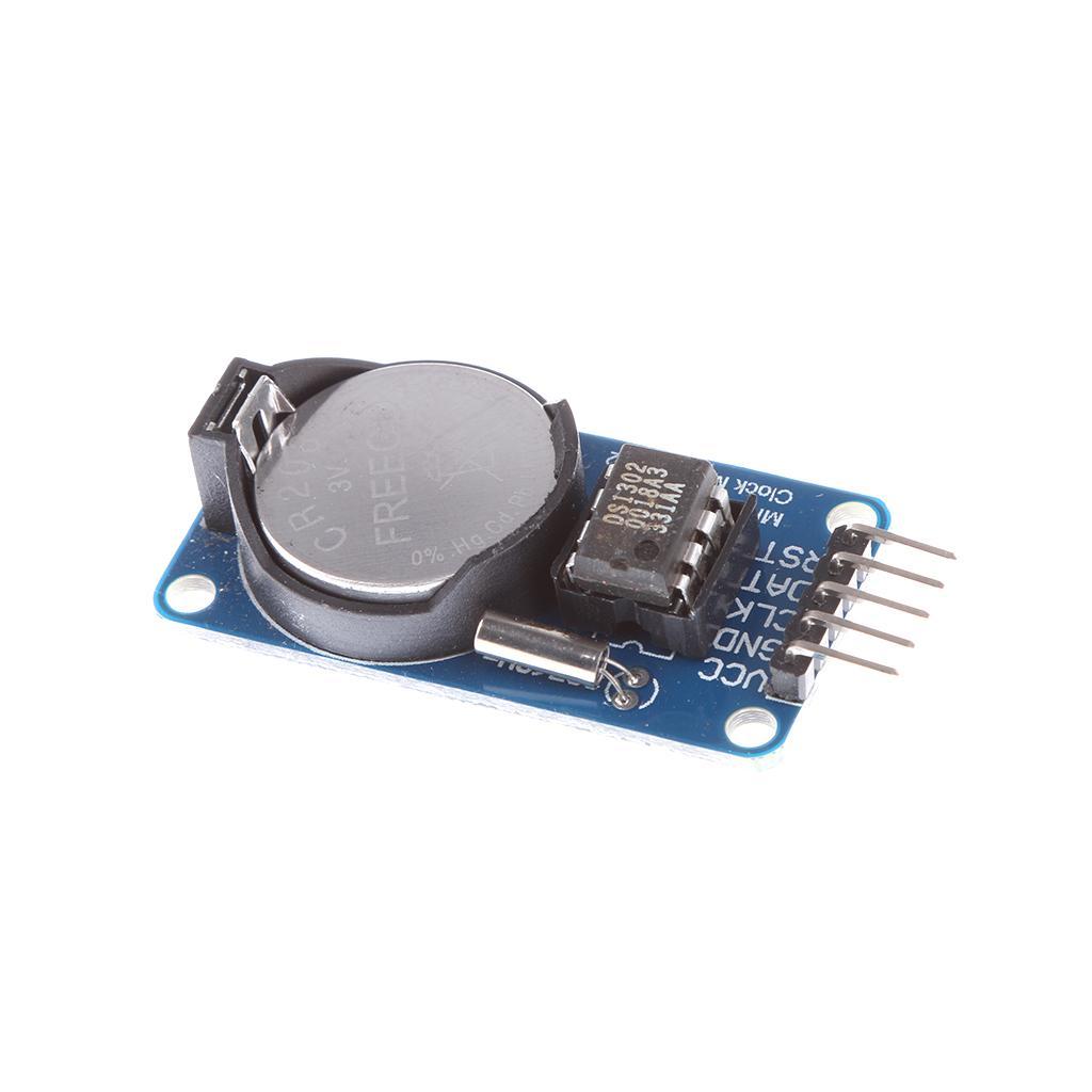 10x DS1302 Clock Module with Battery Real-Time Memories Module for