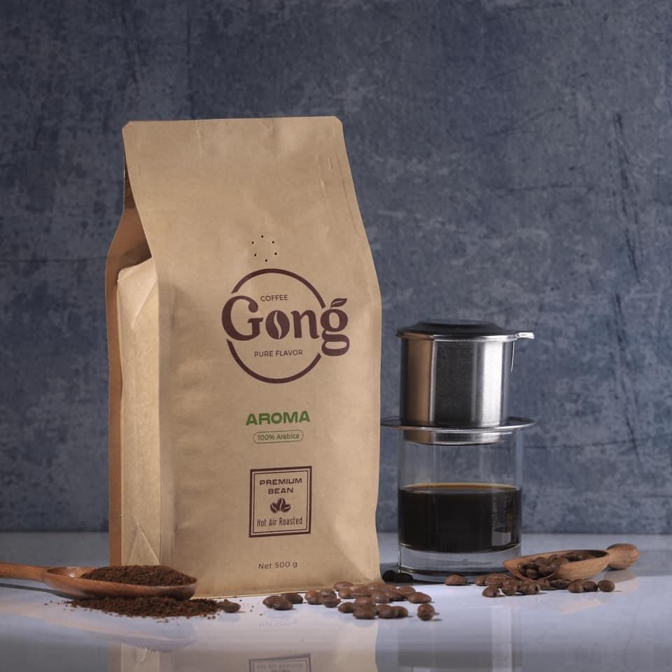 Cà phê rang xay GONG-AROMA – Cà phê thuần khiết