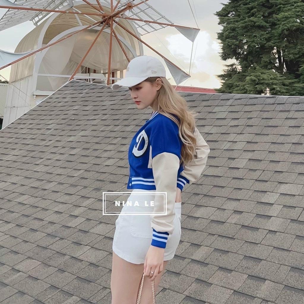 Áo Khoác Bomber Nỉ In Chữ D Craptop Lửng Hàng Chuẩn Gía Rẻ Siêu Đẹp Mẫu Mới Hot