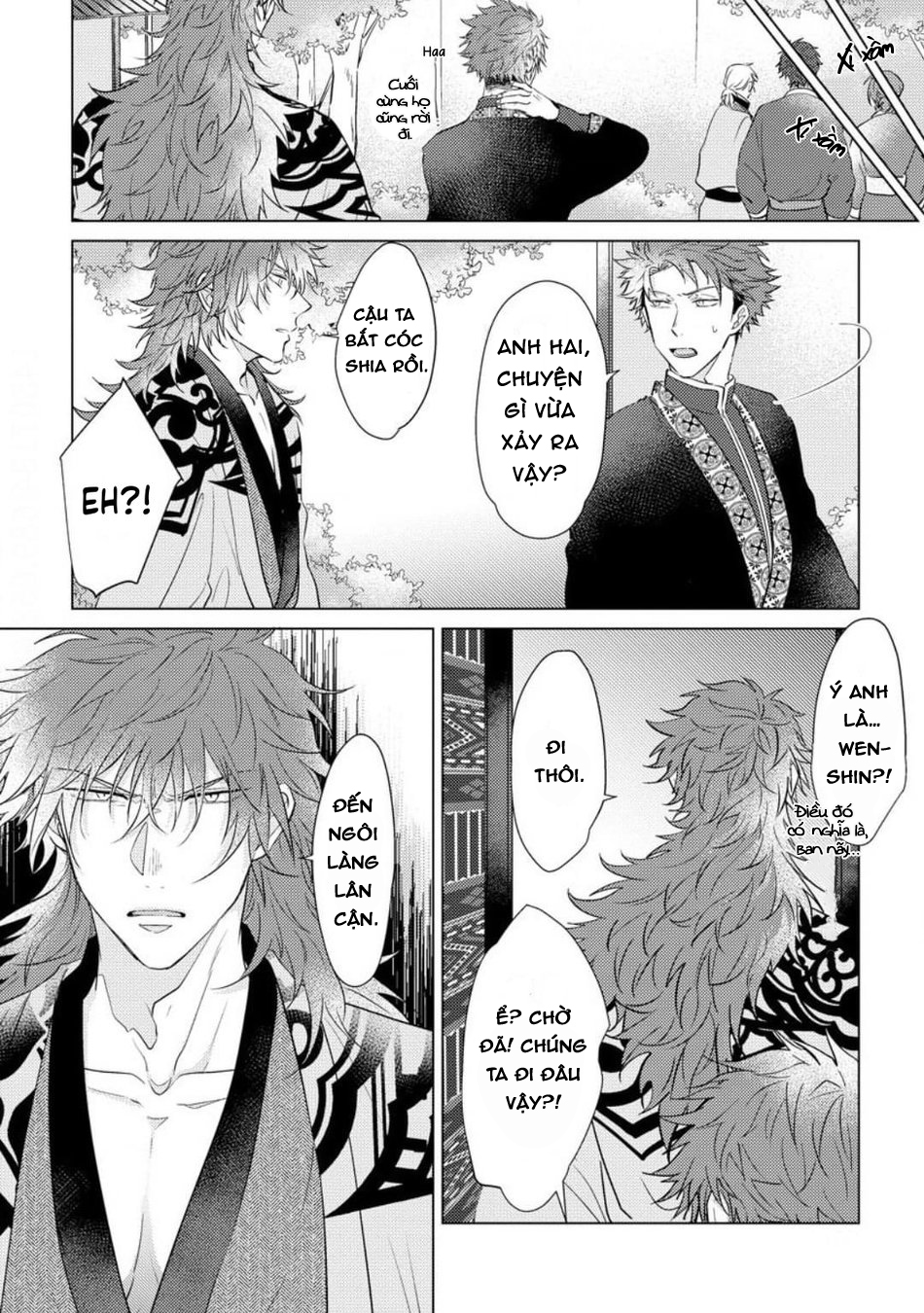 gặp gỡ em, thú nhân màu chàm trắng chapter 4 28