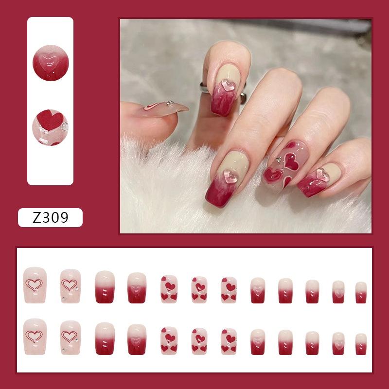 Móng tay giả/Nail mẫu đính đá mới