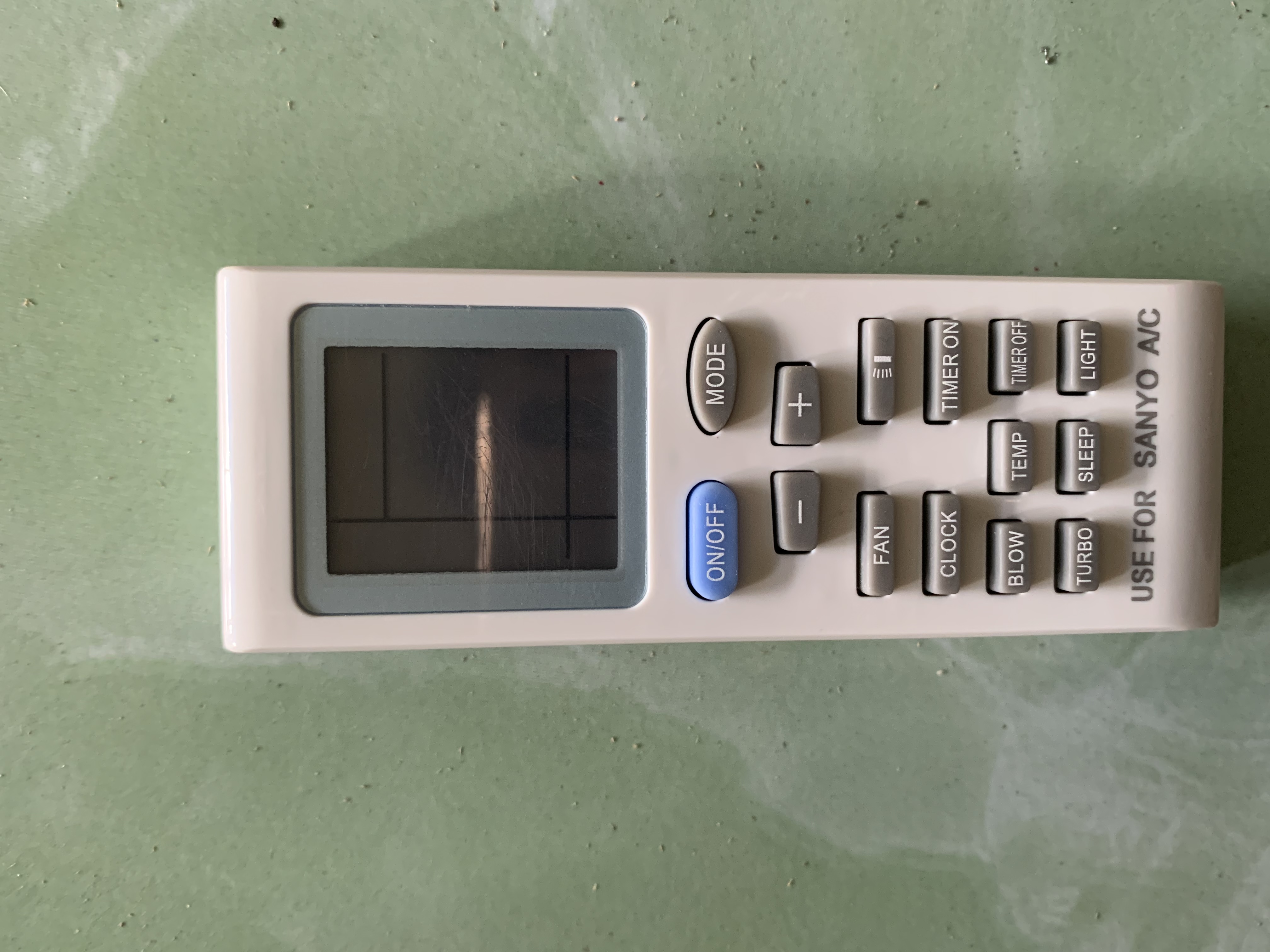 Remote dành cho máy lạnh Sanyo
