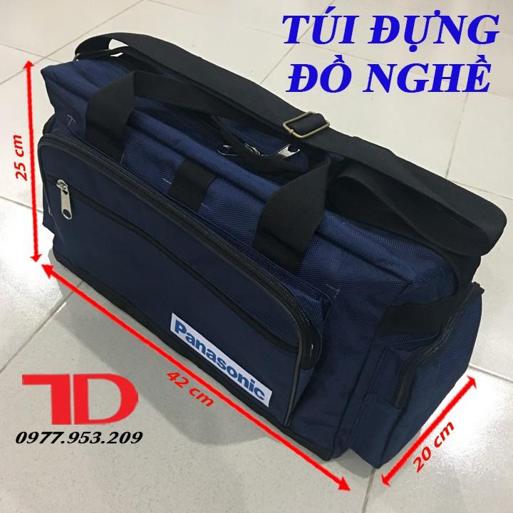 Túi Đựng Đồ Nghề Ngang PANASONIC Xanh Dương Size Trung