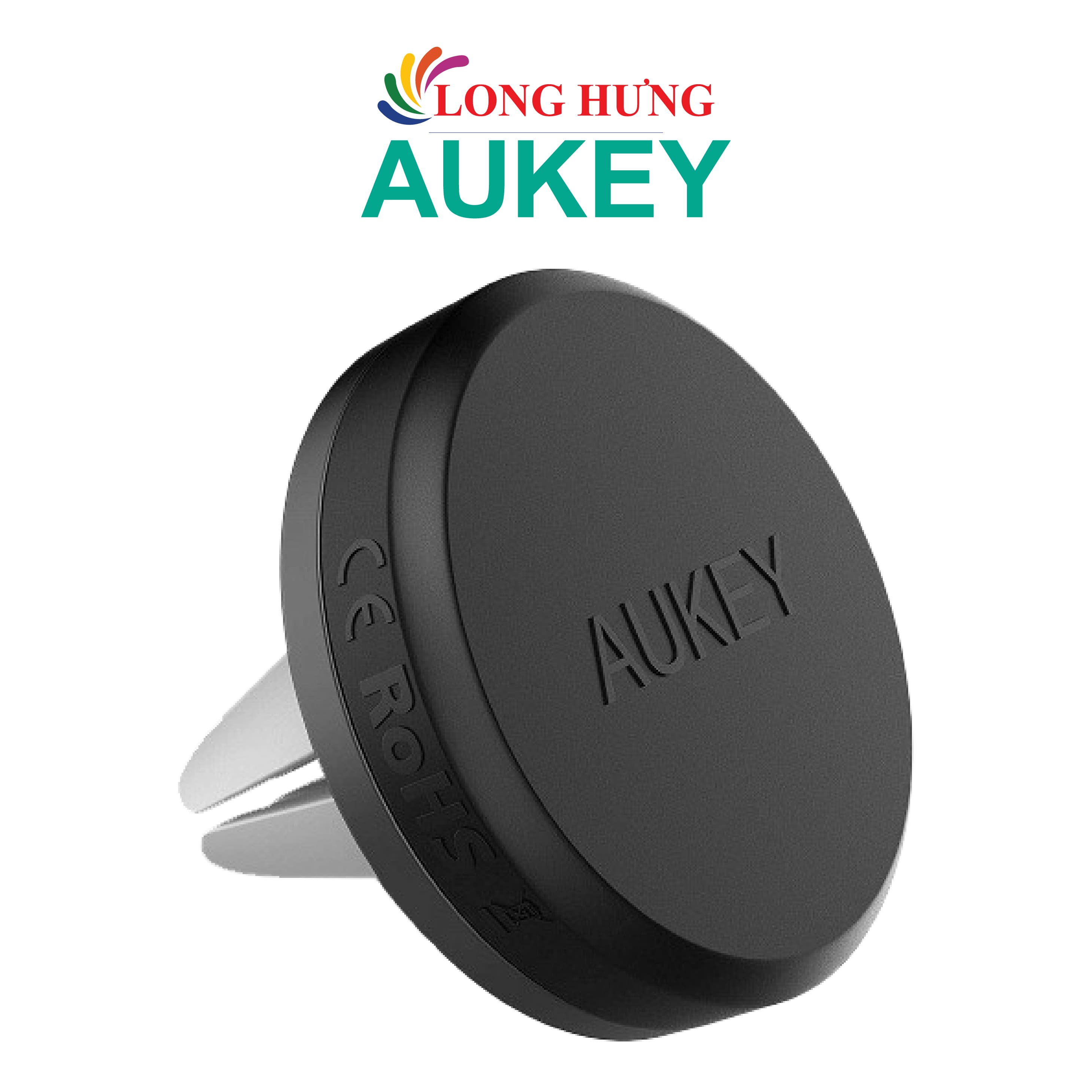 Giá đỡ điện thoại nam châm trên ô tô Aukey Magnetic Car Mount HD-C5 - Hàng chính hãng