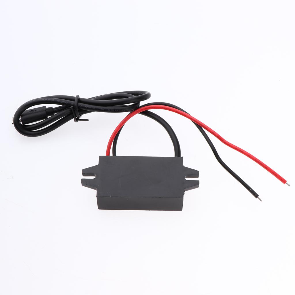 8-60V to 5V Micro USB DC-DC  Voltage Converter Car Power Regulator
