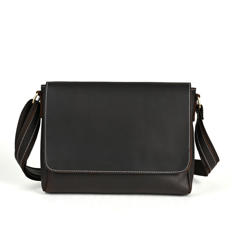 Túi đeo chéo nam DA BÒ  thật phong cách mới - DCN9460