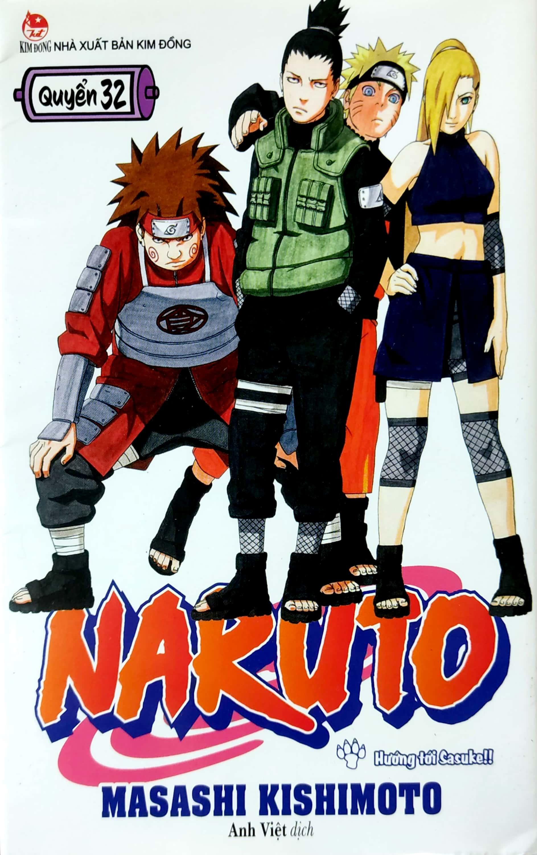 Hình ảnh Naruto Tập 32: Hướng Tới Sasuke!! (Tái Bản 2022)