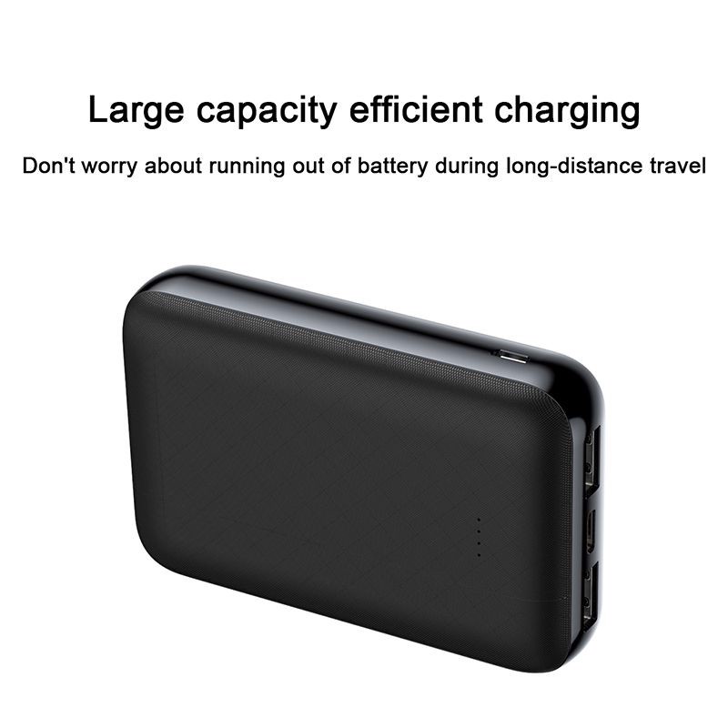 Pin dự phòng 02 cổng USB  - 10000mAh cho iPhone/ Smartphone/ Tablet -  Baseus Mini JA Power Bank X10 - Hàng Chính Hãng