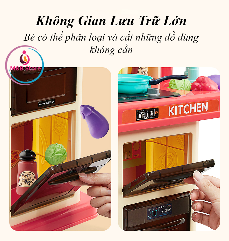 Bộ Đồ Chơi Nấu Ăn Nhà Bếp - KUB