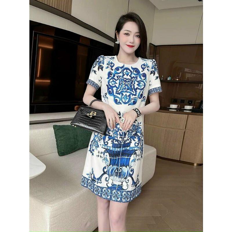 ĐẦM SUÔNG HỌA TIẾT THỔ CẨM