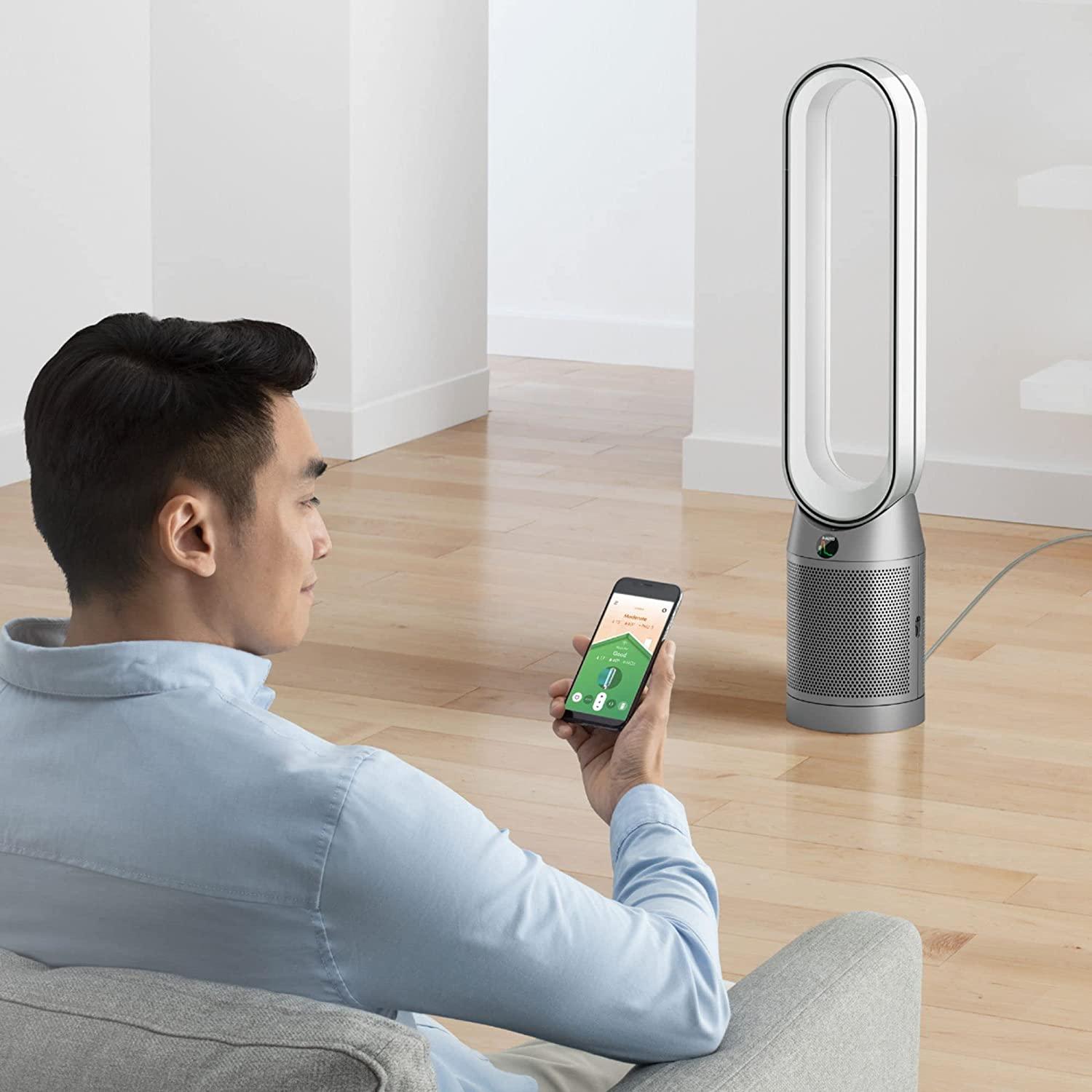 Quạt Không Cánh Lọc Không Khí DYSON TP07, Quạt Tháp Không Cánh Dyson TP07, Hàng Nhập Khẩu, Bảo Hành 12 Tháng