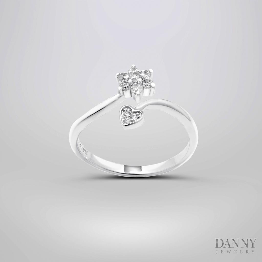 Nhẫn Nữ Danny Jewelry Bạc 925 Xi Rhodium NY148