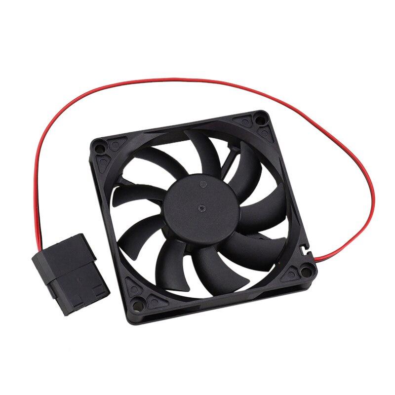 1pcs 8cm 8015 DC fan 4pin 12V 80mm x 80mm x 15mm PC Computer Brushless Cooling Cooler Fan