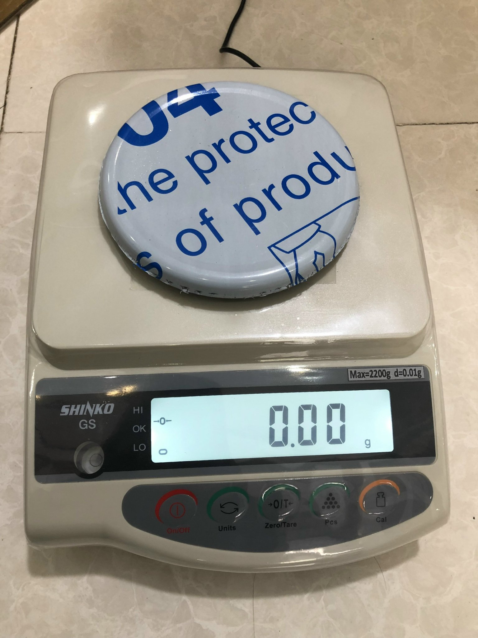 Cân Điện Tử GS SHIKO 2200 g 0.01 g