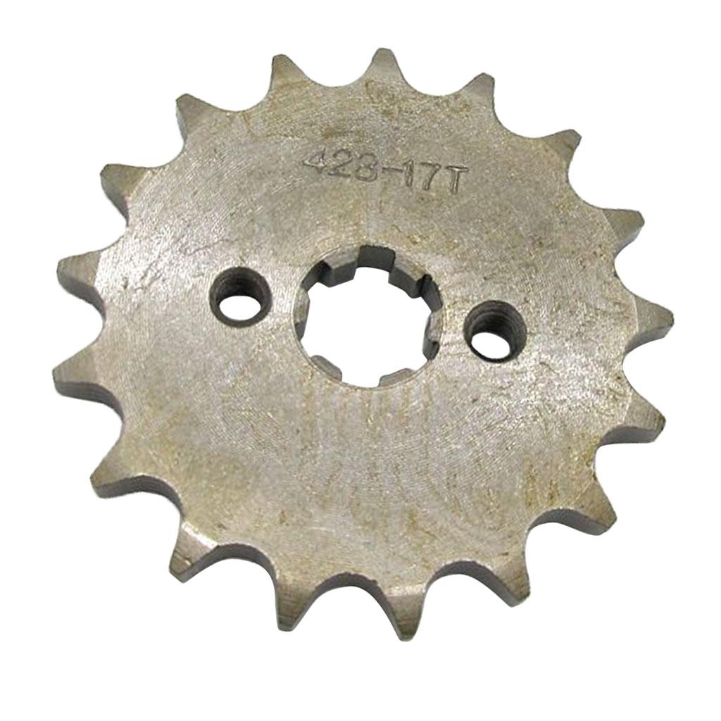 17 Tooth 17mm Front Sprocket Cog for 50/70/110/125/150cc Dirt Pit Bike