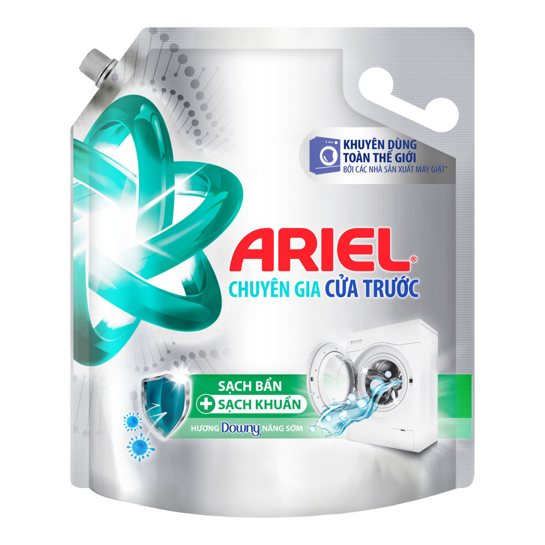 Combo 2 Nước Giặt ARIEL Cửa Trước Túi 3.2Kg/3.05Kg x2