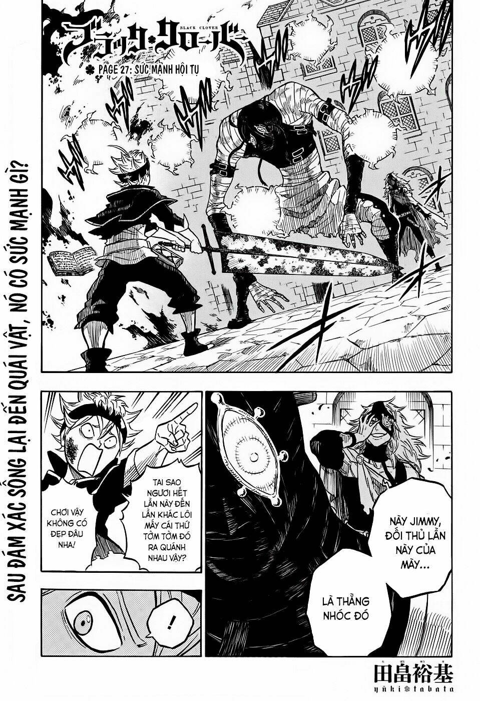 black clover - pháp sư không phép thuật chapter 27 3