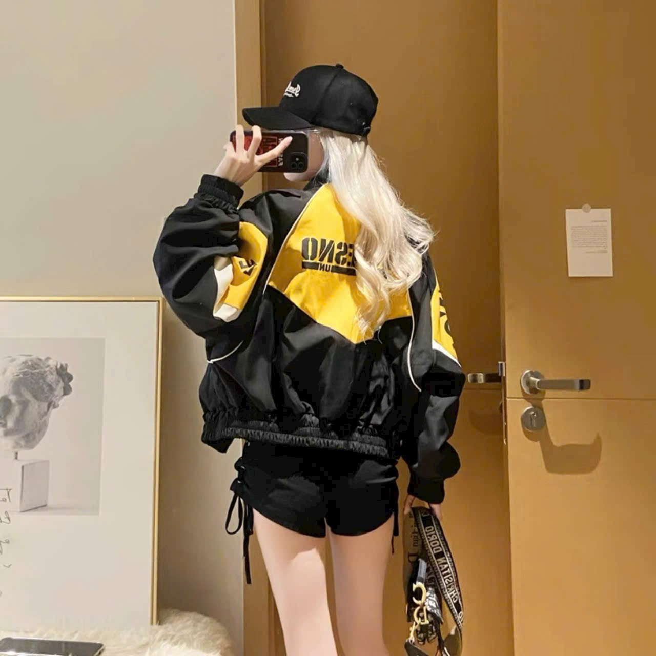 Áo Khoác Dù THIFU FASHION Hai Lớp In Ký Hiệu, Chống Nắng Tránh Mưa Cho Nam Và Nữ