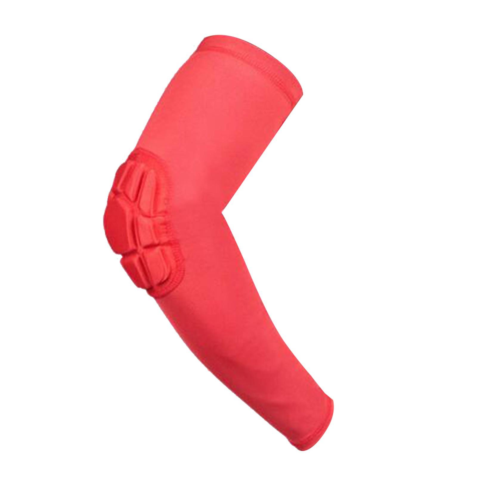 2X Elbow Support Compression Honeycomb Pad Joint Arm Sleeve Sport
