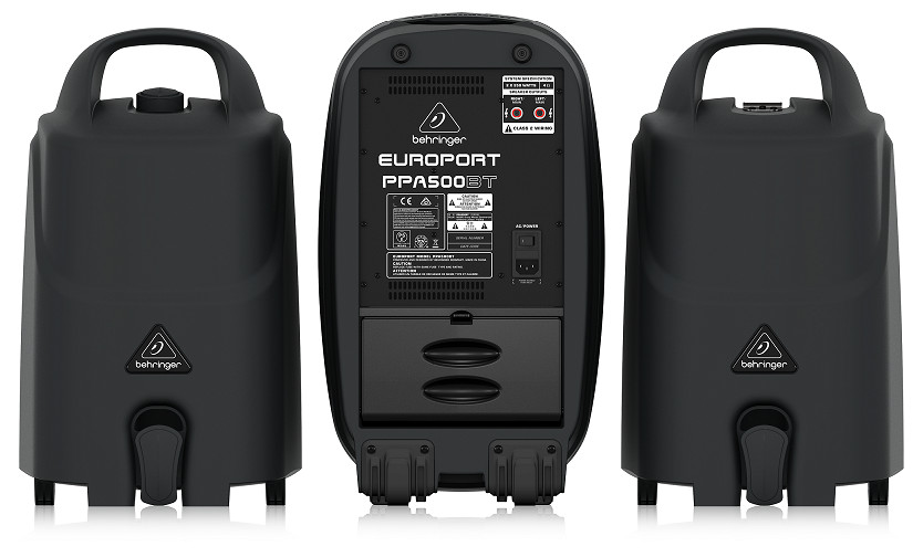 BEHRINGER PPA500BT 500-Watt 6-Channel Portable PA System with Bluetooth-Hàng Chính Hãng