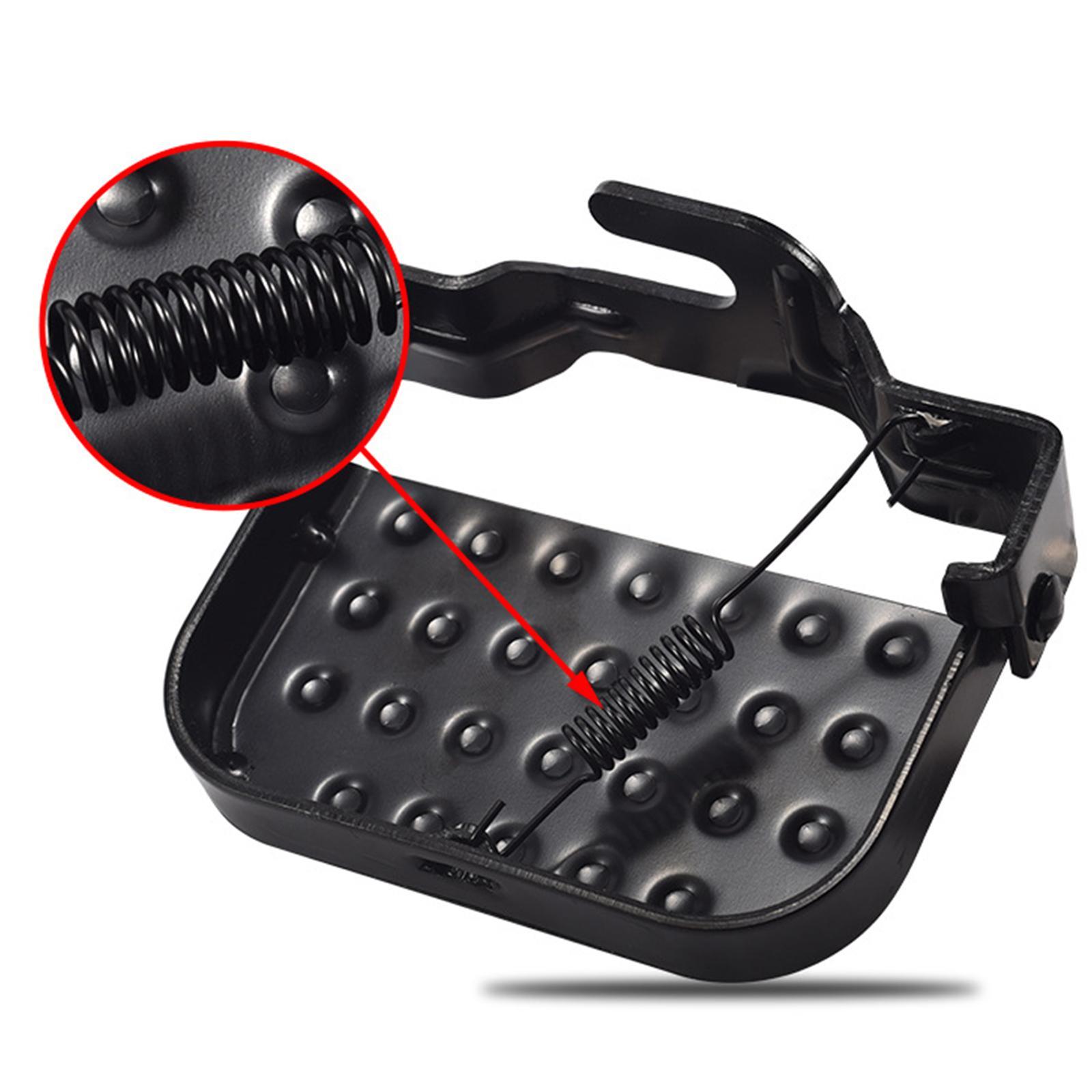 Rear Pedals Foldable Non Slip Rear Seat Footrest Cycling Accessories