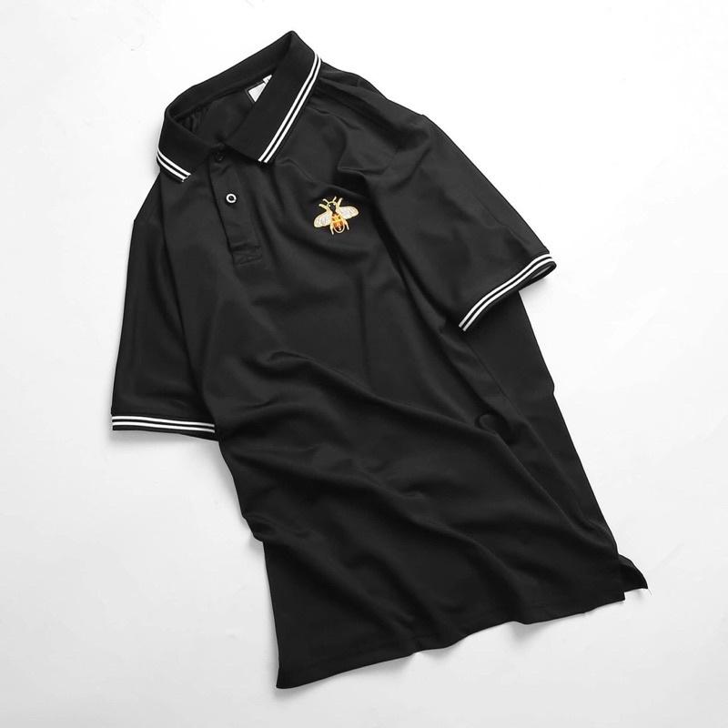 ÁO THUN NAM CAO CẤP cổ trụ ️Chất liệu: cotton 100% không pha hàng loại 1 cao cấp ️ Size: áo m l xl
