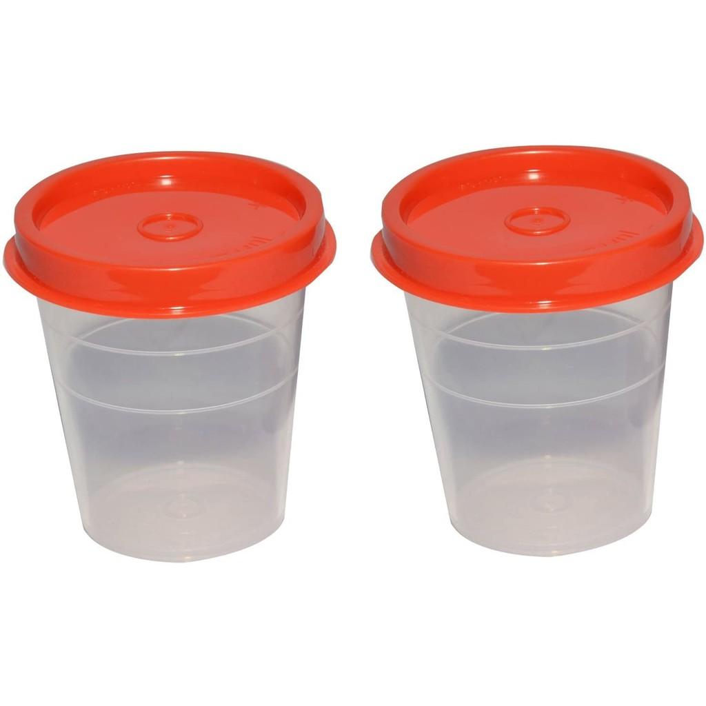 Hộp Midget 60ml Tupperware, Hộp Đựng Thuốc, Mỹ Phẩm, Kẹo, Nước Chấm Hoàn Toàn Kín Nước, Nhựa Nguyên Sinh