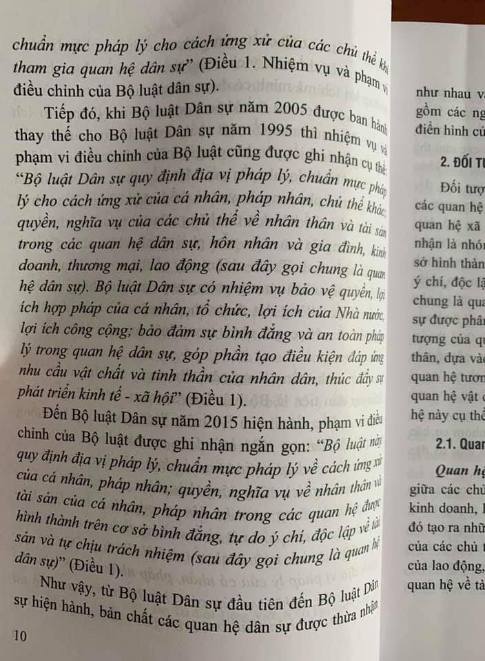 Nhập Môn Luật Dân Sự - Sách Chuyên Khảo