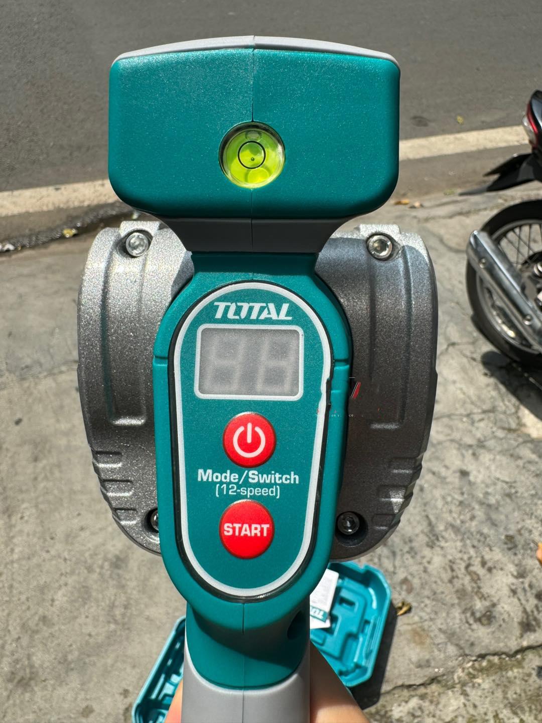 MÁY RUNG ỐP LÁT GẠCH DÙNG PIN 20V (1 pin 2.0AH +sạc ) TOTAL TTVLI20101 - HÀNG CHÍNH HÃNG