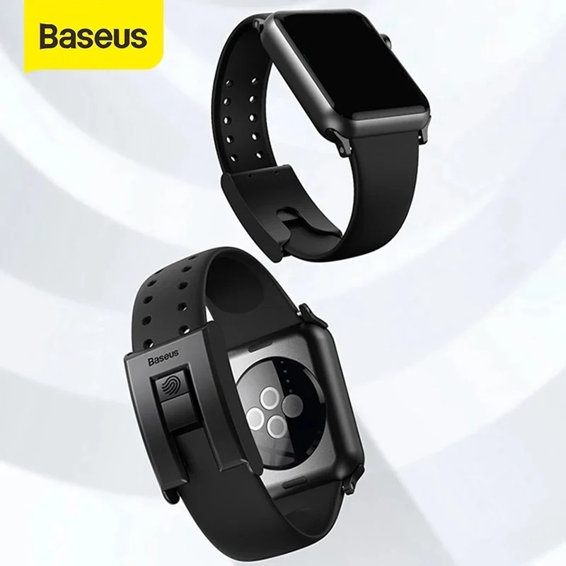 Dây đeo cao cấp Baseus Slip-Thru Watch Band dùng cho Apple Watch Series 3/4/5/6/SE - hàng chính hãng