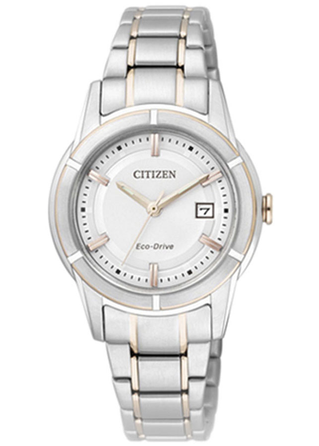 Đồng Hồ Nữ Citizen Dây Thép Không Gỉ FE1034-59A - Mặt Trắng