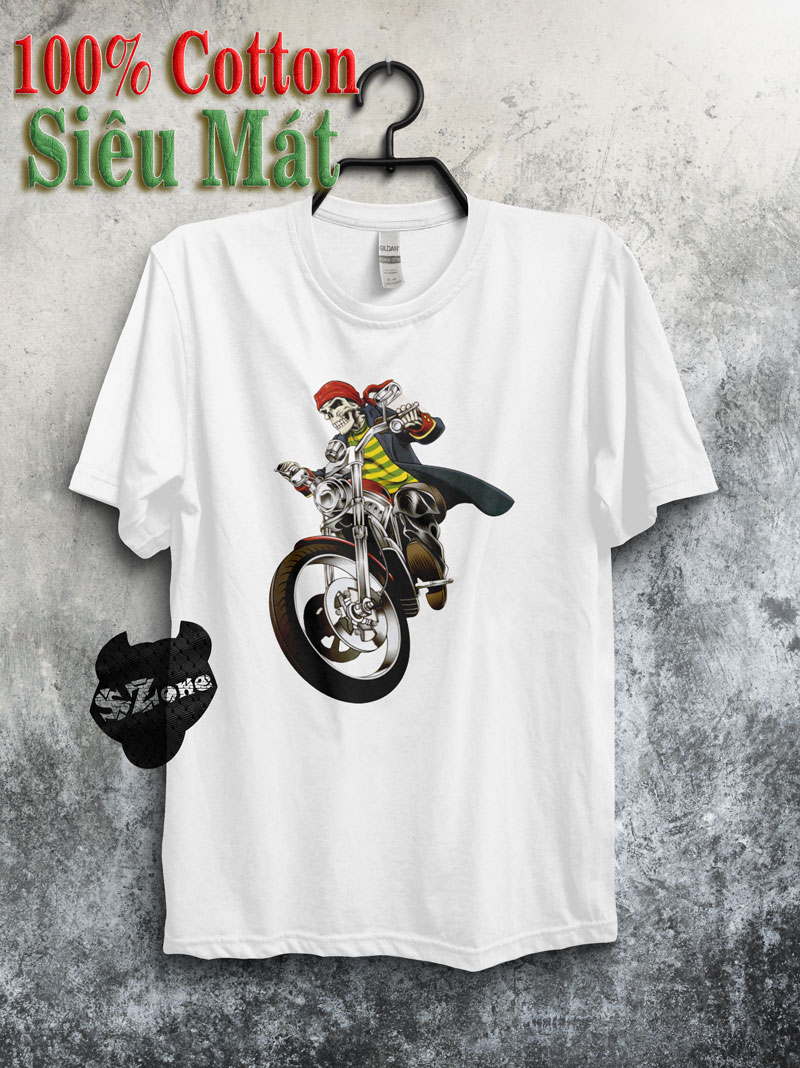 Áo Phông Nam Cotton 100% In Hình 3D Cao Cấp Có Big Size - Áo Thun Nam Ngắn Tay Chất Mát Mùa Hè SZone PM53