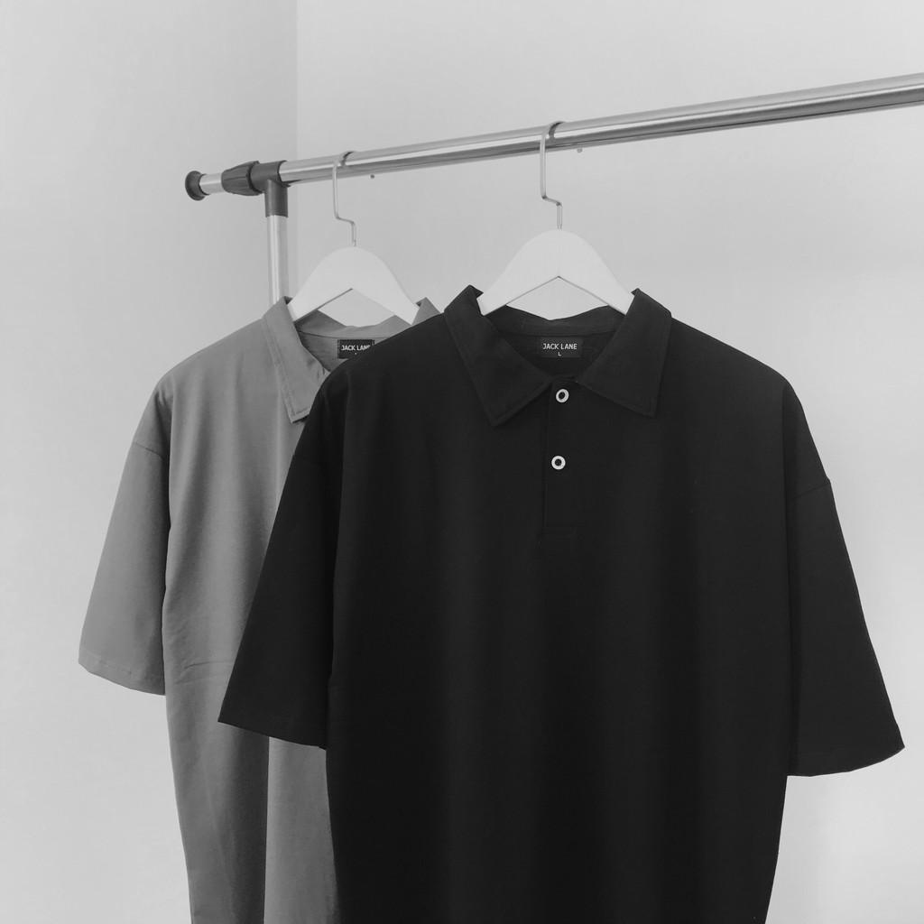 Áo Polo Oversize Dazi,JACKLANE , Áo polo cộc tay Unisex Jack Lane