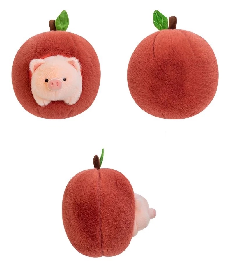 Thú nhồi bông heo trong quả cute - Size 20 đến 35cm - Quà tặng gấu bông xinh xắn êm mịn