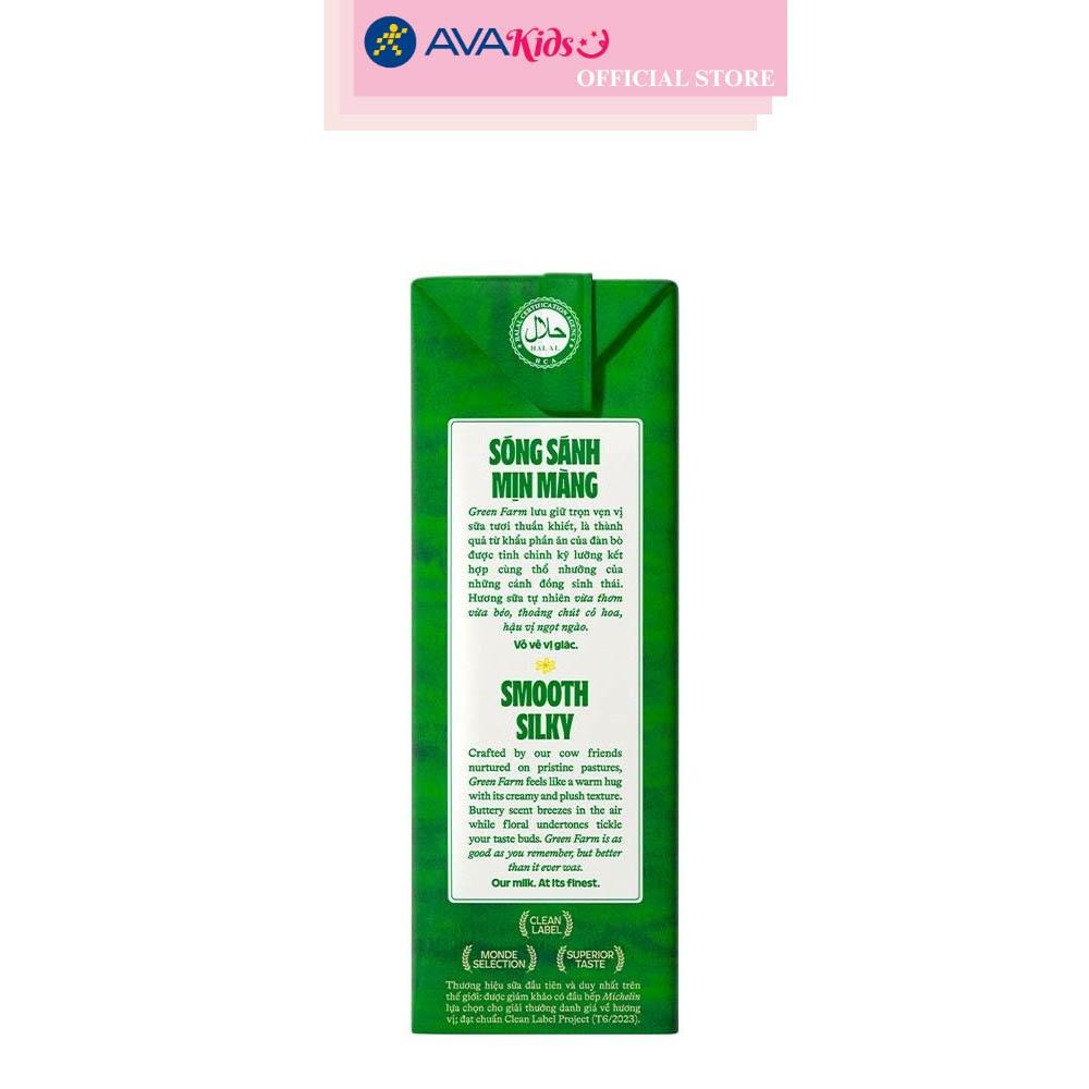 Thùng 48 hộp sữa tươi tiệt trùng Vinamilk Green Farm có đường 110 ml (từ 1 tuổi)