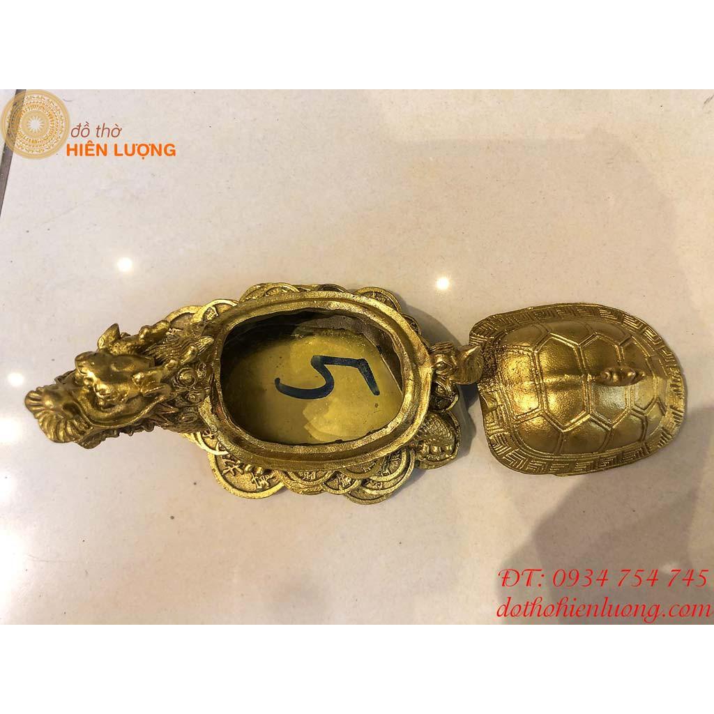 Long Quy Nắp Mai Mở-Rùa Đầu Rồng