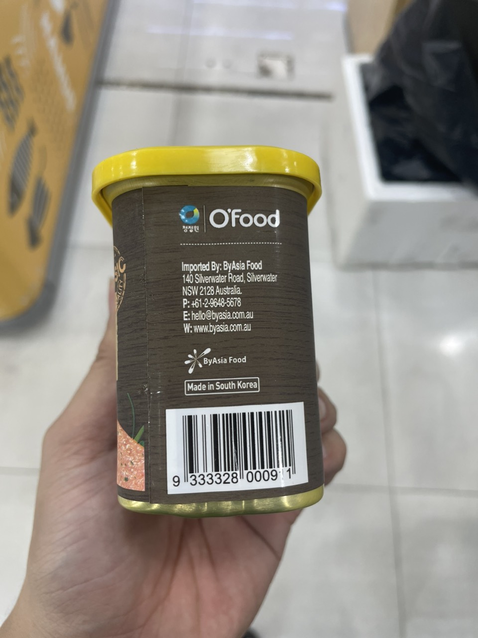 Thịt Hộp Luncheon Meat Daesang Hàn Quốc Hộp 340G / 대상) 런천미트 (계육혼합수출용) 340G