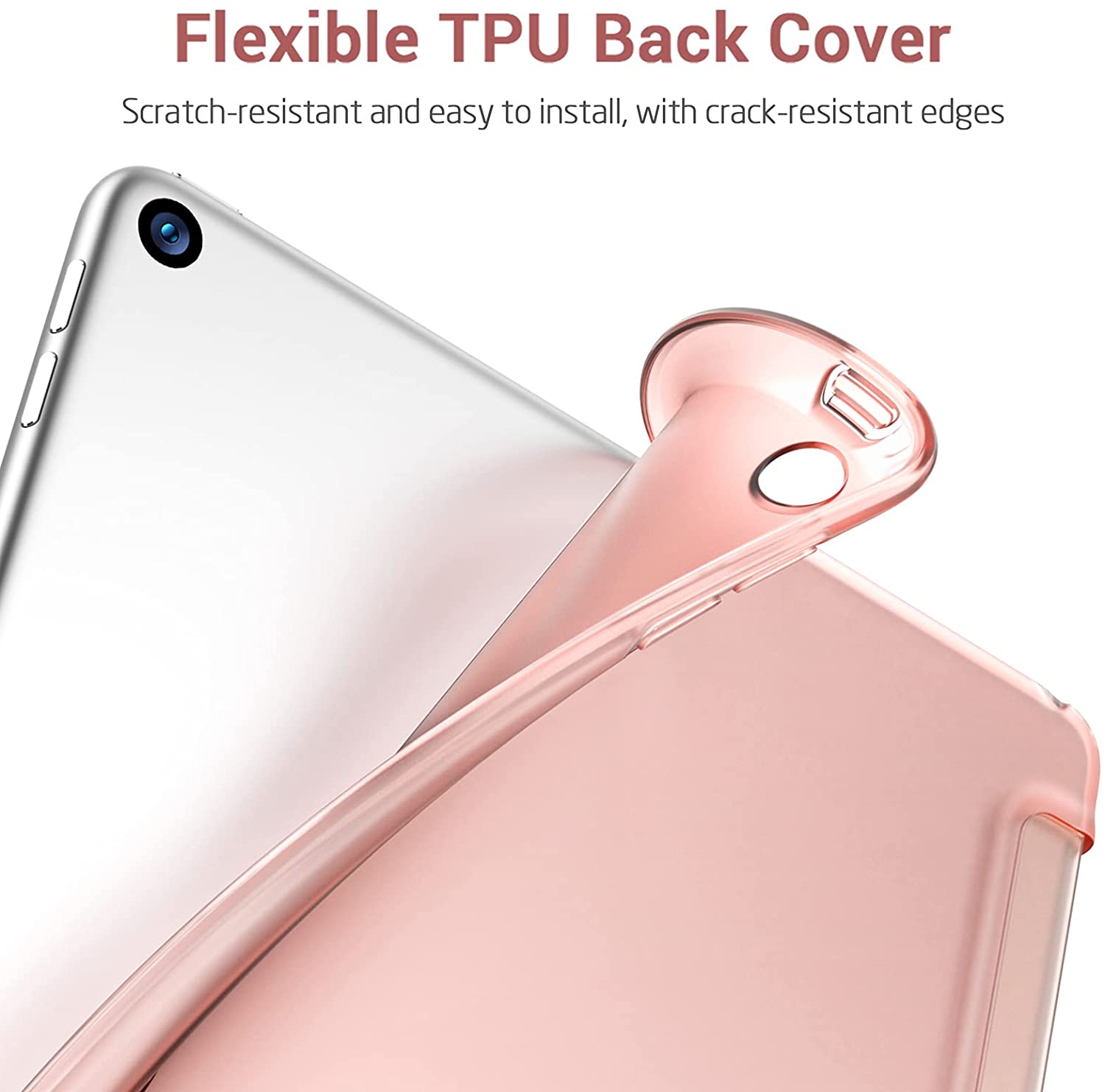 Bao da dành cho iPad Gen 9 10.2 inch 2021 ESR Rebound Slim Smart Case - Hàng Nhập Khẩu