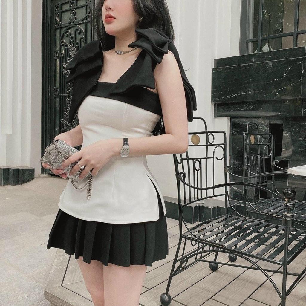 Đầm Ngắn Đi Chơi LABELLE Nhiều Màu TKCC63