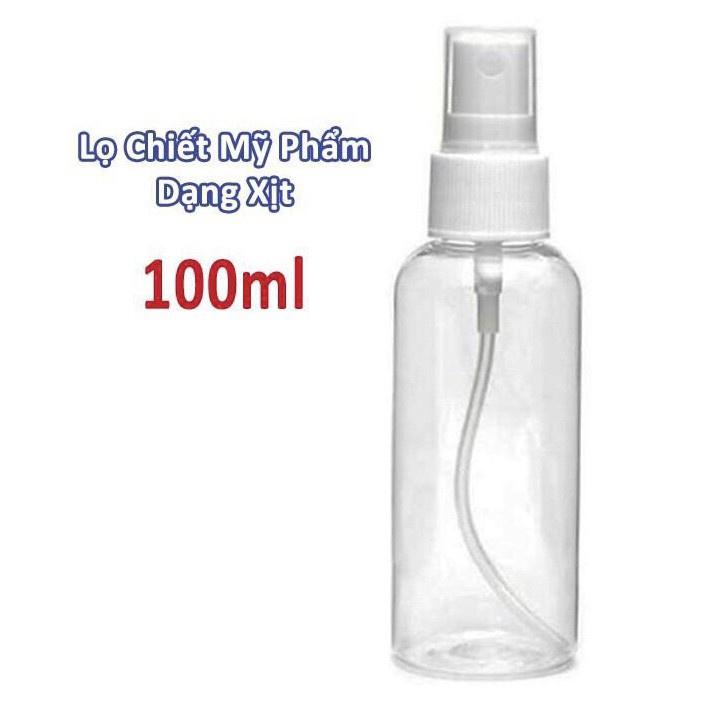 Chai nhựa PET, chai xịt phun sương 30ml - 50ml - 100ml, chai/lọ chiết mỹ phẩm, chiết tinh dầu, chiết dung dịch sát khuẩn